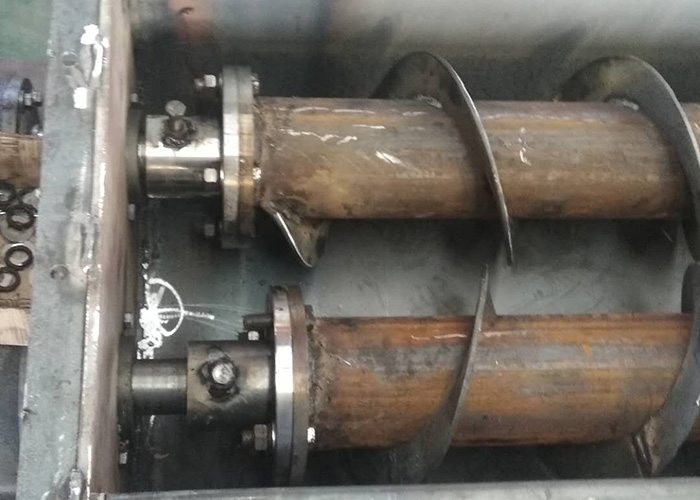 多出料口螺旋給料機結構圖紙